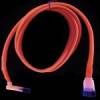 Revoltec SATA Cable angeled 50cm UV Orange