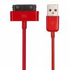Κόκκινο καλώδιο USB για iPhone 2G 3G 3GS και iPod iPad