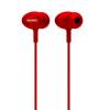 Remax RM-515 Earphone with Microphone and Play/Pause Button Red