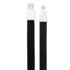 Remax Fast Data/Charging Flat USB 2.0 male to Lightning male Cable for iPhone 6 1m Black