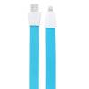 Remax Fast Data/Charging Flat USB 2 male to Lightning male Cable for iPhone 6 1m Blue