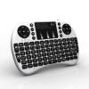 Rii i8+ Mini Wireless 2.4G Backlight Keyboard with Touchpad for PC/Mac/Android White RT-MWK08+