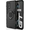 Θήκη Ring Armor Magnetic Stand Realme GT 5G Shockproof Black