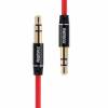 Audio Cable REMAX RM-L200 3.5mm AUX 2m Red Audio Cable REMAX RM-L200 3.5mm AUX 2m Red