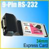 Serial RS-232 9-Pin DB9 Male Port Express Card 34mm (OEM)