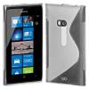 Nokia Lumia 900 Clear Silicone TPU Gel Case