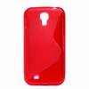 Samsung Galaxy S4 i9505 S-Line Silicone TPU Case - Red Samsung Galaxy S4 i9505 S-Line Silicone TPU Case - Red
