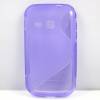 Samsung Galaxy Mini 2 S6500 - TPU S-Line case Purple ()