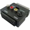 Scart 3XRCA + SVHS + switch adapter SCART 60 (OEM) Scart 3XRCA + SVHS + switch adapter SCART 60 (OEM)