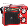 CMIK MK-1063 Tabletop Radio USB Rechargeable Red