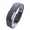 Fashionable Silicone Band Digital Quartz LED Display Wrist Watch - Black Fashionable Silicone Band Digital Quartz LED Display Wrist Watch - Black
