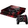 PS4 Vampire Skull FULL BODY Accessory Wrap Sticker Skin Cover Decal for PS4 Playstation 4 (OEM)