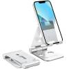 Techly I-SMART-STAND6 Adjustable & foldable tablet & smartphone stand for desk Aluminum color