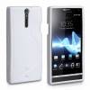Λευκή Θήκη Σιλικόνης για το Sony Xperia S Lt26i S-Line Λευκή Θήκη Σιλικόνης για το Sony Xperia S Lt26i S-Line