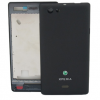 Sony ST23i Xperia miro Housing in black Sony ST23i Xperia miro Housing in black