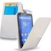 Sony Xperia E4g - Δερμάτινη Θήκη Flip Λευκό (OEM) Sony Xperia E4g - Δερμάτινη Θήκη Flip Λευκό (OEM)