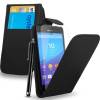 Sony Xperia M4 Aqua/M4 Aqua Dual - Δερμάτινη Θήκη Flip Μαύρο (OEM) Sony Xperia M4 Aqua/M4 Aqua Dual - Δερμάτινη Θήκη Flip Μαύρο (OEM)