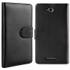 Sony Xperia C C2305 - Δερμάτινη Θήκη Πορτοφόλι Μαύρο (OEM) Sony Xperia C C2305 - Δερμάτινη Θήκη Πορτοφόλι Μαύρο (OEM)