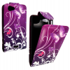 Sony Xperia J St26i PU Leather Flip Butterfly Purple OEM