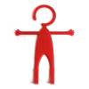 Stand for Mobile phones - Man Shape - Red (OEM)