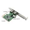 Syba 1394A PCI-e x1 3 Port Firewire Card Low Profile Bracket VIA Chipset