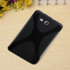 Soft TPU Gel Case for Samsung Galaxy Tab 3 Lite 7 T110/T111 X-Line Black (OEM)