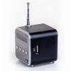  TD-V26 Mini MP3/Fm radio Speaker with built-in MP3 player and FM radio, support MP3 play from USB/microSD Card - Green -      Mp3  USB  micro SD    FM 
