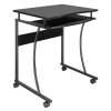 TECHLY ICA-TB 131B COMPUTER DESK WITH KEYBOARD SHELF 600x480x730 mm
