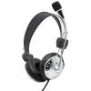 Techly ICC-SH-517TY Στερεοφωνικά ακουστικά με μικρόφωνο και έλεγχο έντασης