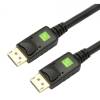 TECHLY ICOC DSP-A-100 DisplayPort Audio/Video Cable M/M 10m Black