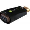 Techly Mini HDMI to VGA adapter with audio IDATA HDMI-VGA2MABT