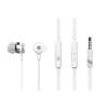 Techly SB-HP A1WHTY - In-Ear Headphones with Microphone