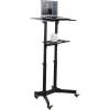 Techly ICA-TB TPM-1BK Mobile Workstation Black