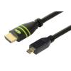 Techly ICOC HDMI-4-AD5 Καλώδιο υψηλής ταχύτητας HDMI ™ Ethernet 1,4 AM σε Micro DM, 5,0 m