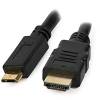 Techly ICOC HDMI-B-025 Υψηλής ταχύτητας Mini HDMI to HDMI Μαύρο / Αρσενικό καλώδιο, 3,0 m