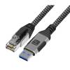 TECHLY ICOC U3A-RJ45-010 Cable USB 3.0 Male to Ethernet RJ45 Male 1m
