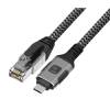 TECHLY ICOC U3C-RJ45-020 Cable USB-C™ Male to Ethernet RJ45 Male 2m