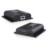 Techly IDATA EXTIP-383V4 HDMI HDbitT Extender with IRCat.6 Cable up to 120m