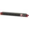 Techly I-CASE STRIP-12VDE πολύπριζο με διακόπτη και προστασία από υπερφόρτωση