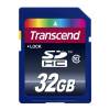 Transcend - Flash memory card - 32 GB - Class 10 - SD HC Transcend - Flash memory card - 32 GB - Class 10 - SD HC