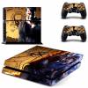 PS4 (Fat)  Uncharted 4 Map FULL BODY Accessory Wrap Sticker Skin Cover Decal for PS4 Playstation 4 (OEM)