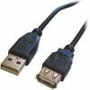 USB A male - USB A female 3 black CABLE-143/3HS (OEM)