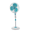 Silver FS40-10 Floor Standing Fan 40W Diameter 40cm Sky Blue