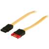 VALUELINE SATA 7pin male to SATA 7pin female 3, 6Gb/s Extension Cable 0.5m VLCP 73205Y 0.50