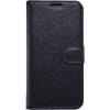 Leather wallet case for Huawei Honor Play BLACK (OEM)