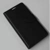 Leather Wallet Case With Plastic Back Cover for Vodafone Smart 4 Power Black (ΟΕΜ)