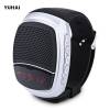 Bluetooth Sports Music Watch Speaker B90 YUHAI Portable Mini Bicycle Speaker Bluetooth Speaker TF Card FM Audio Radio Speakers Silver