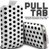 White polka dot case for iPod Touch  (OEM)