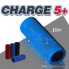 CHARGE 5+  Mini Portable Wireless Bluetooth Speaker Audio Sound Box TF USB Mp3 Music Player  BLUE COLOR  (OEM)