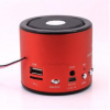 WS-138RC Mini MP3/Fm radio Speaker with built-in MP3 player and FM radio, support MP3 play from USB/microSD Card - Red - Φορητό ηχείο με δυνατότητα αναπαραγωγής Mp3 μέσω USB ή SD κάρτας και ενσωματωμένο FM δέκτη - Κόκκινο WS-138RC Mini MP3/Fm radio Speaker with built-in MP3 player and FM radio, support MP3 play from USB/microSD Card - Red - Φορητό ηχείο με δυνατότητα αναπαραγωγής Mp3 μέσω USB ή SD κάρτας και ενσωματωμένο FM δέκτη - Κόκκινο